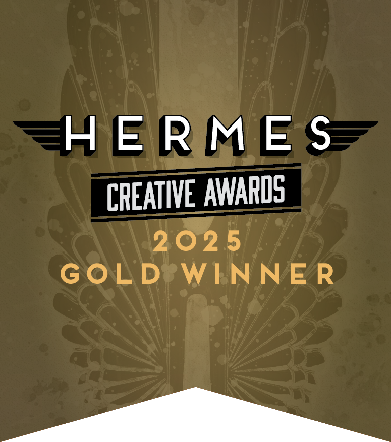 2025 Hermes Creative Awards Gold Winner
